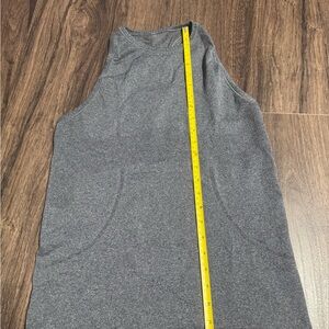 Lululemon Athletica Charcoal Heather Tank